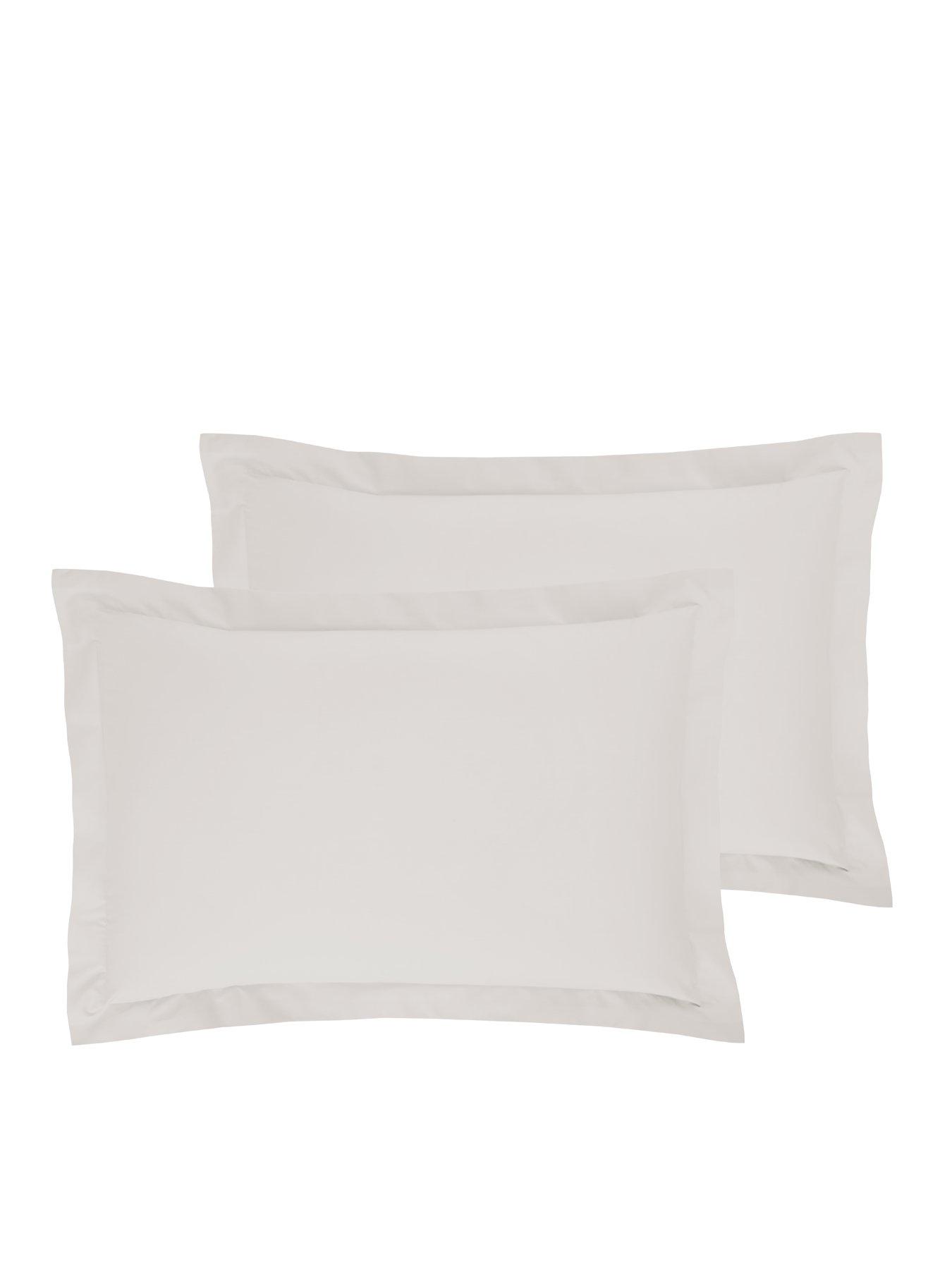 100/% Egyptian Cotton Oxford Pillow Cases Cotton Rich 200TC Super Soft Pillowcase